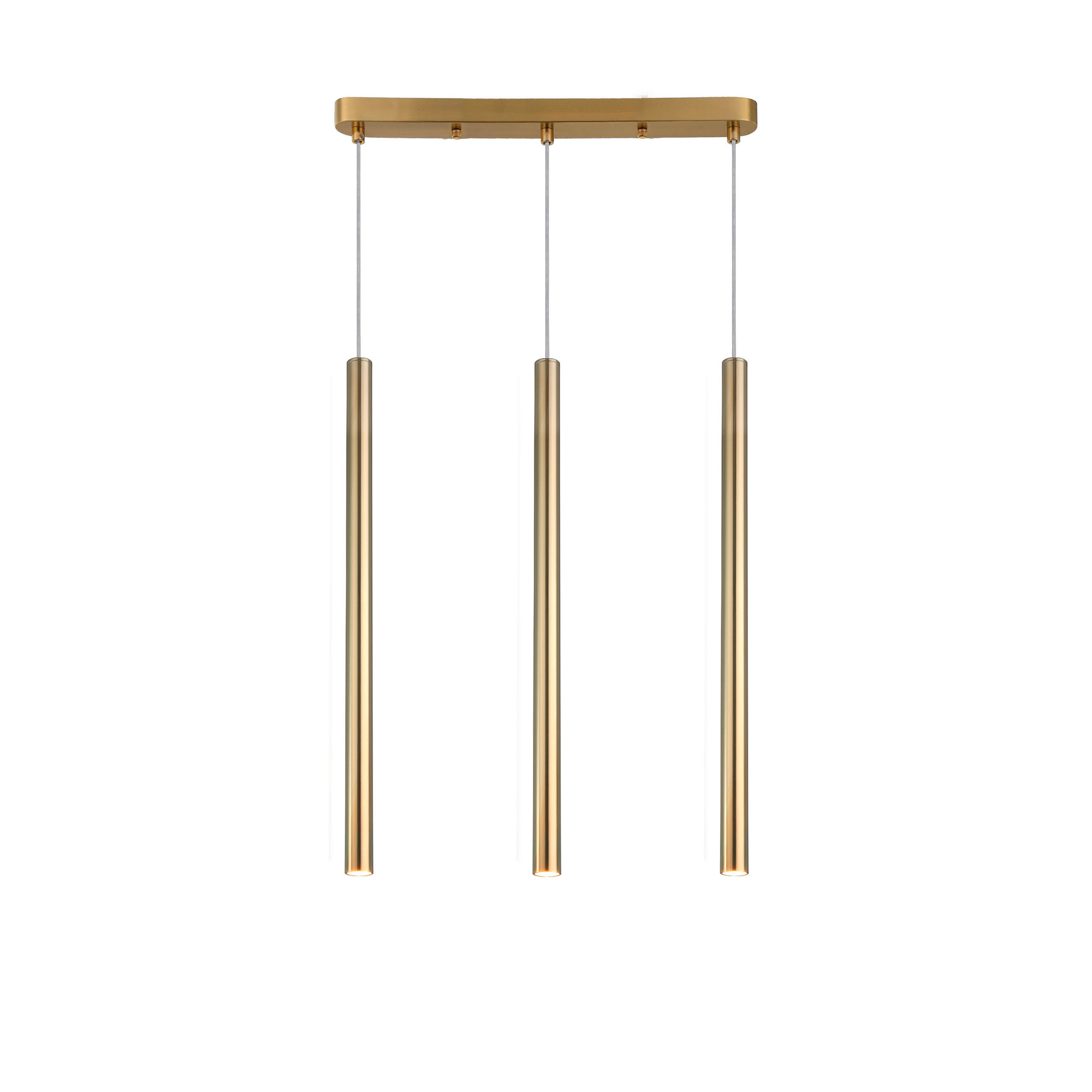 HÄNGLAMPA Lungo 45/4/150 cm  - bärnstensfärgad, Design, metall (45/4/150cm)