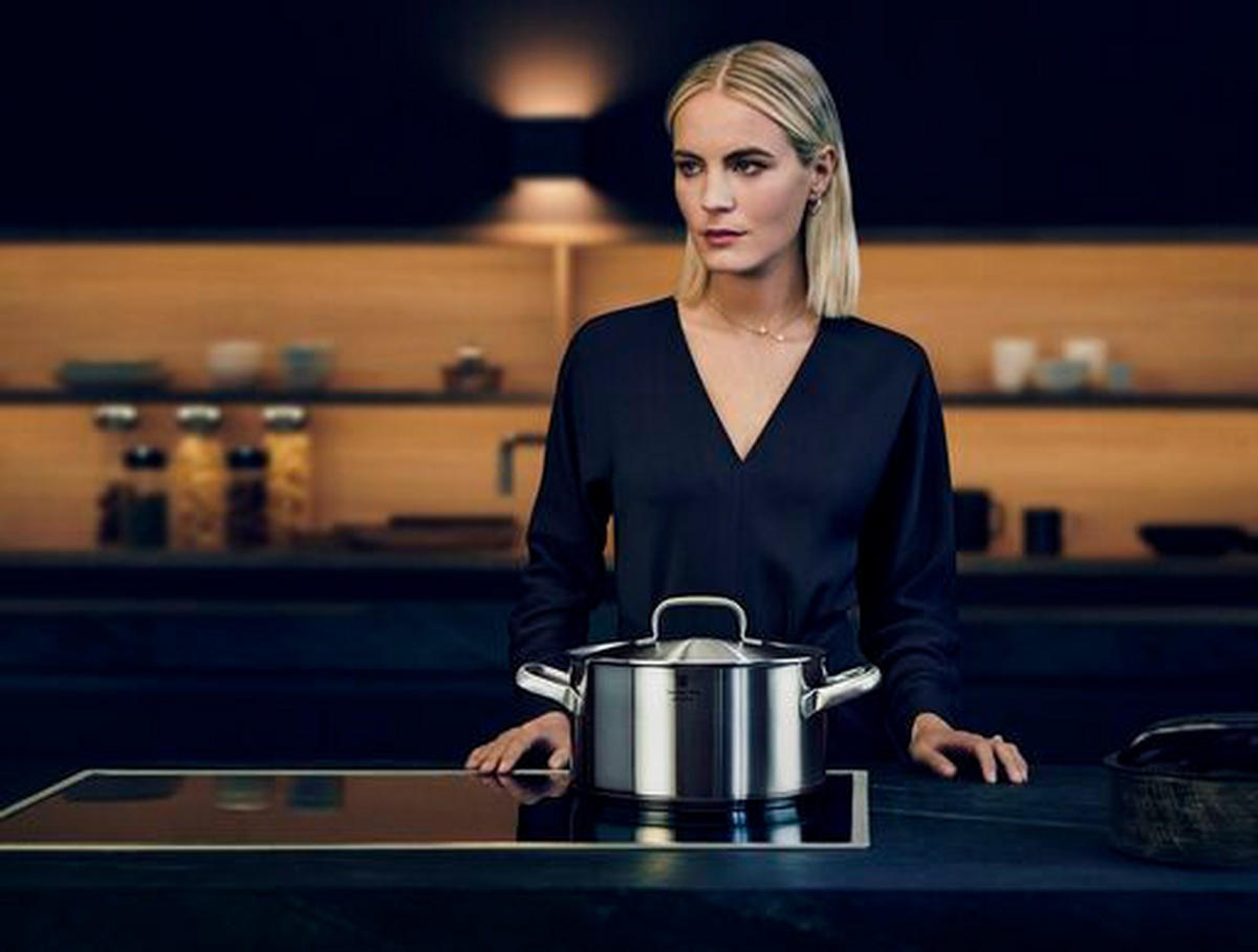 STIELKASSEROLLE 2.5 l  - Silberfarben, Basics, Metall (40,5/23,5/12,9cm) - WMF