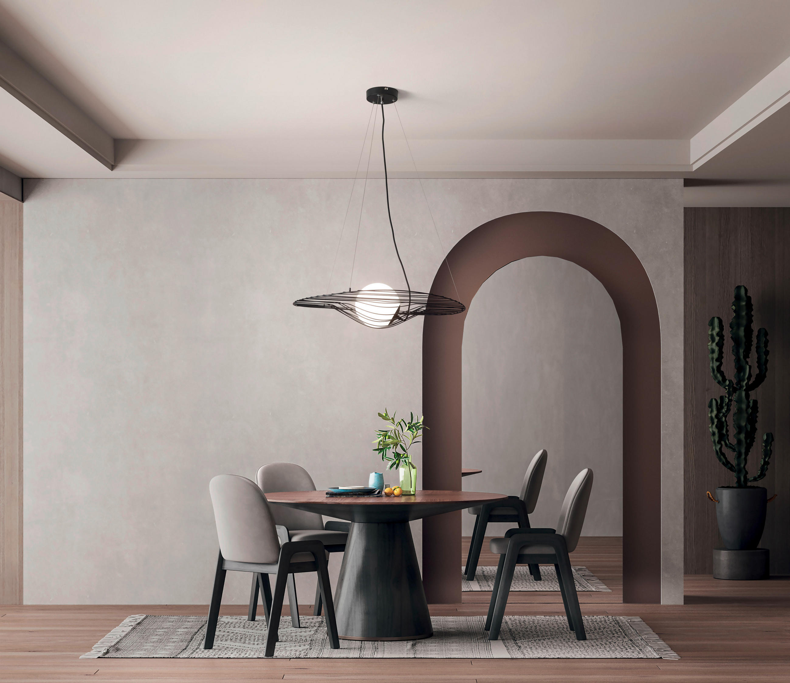 LUSTER  70/200 cm      - crna, Dizajnerski, metal (70/200cm)