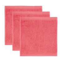 FROTTIERSET Superwuschel Koralle 3-teilig  - Koralle, Basics, Textil (30/30cm) - Moeve
