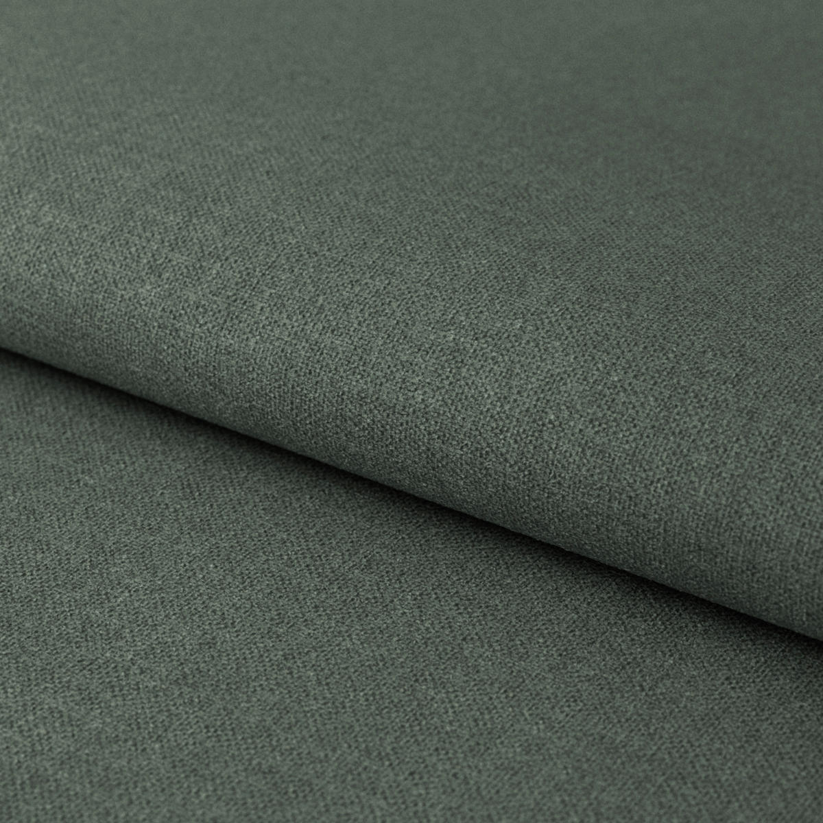 WOHNLANDSCHAFT Dunkelgrün, Hellgrün Webstoff  - Dunkelgrün/Schwarz, MODERN, Kunststoff/Textil (233/311cm) - MID.YOU