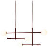 HÄNGELEUCHTE It'saboutRoMi 97/13/218 cm   - Bordeaux, Design, Metall (97/13/218cm) - It's about Romi