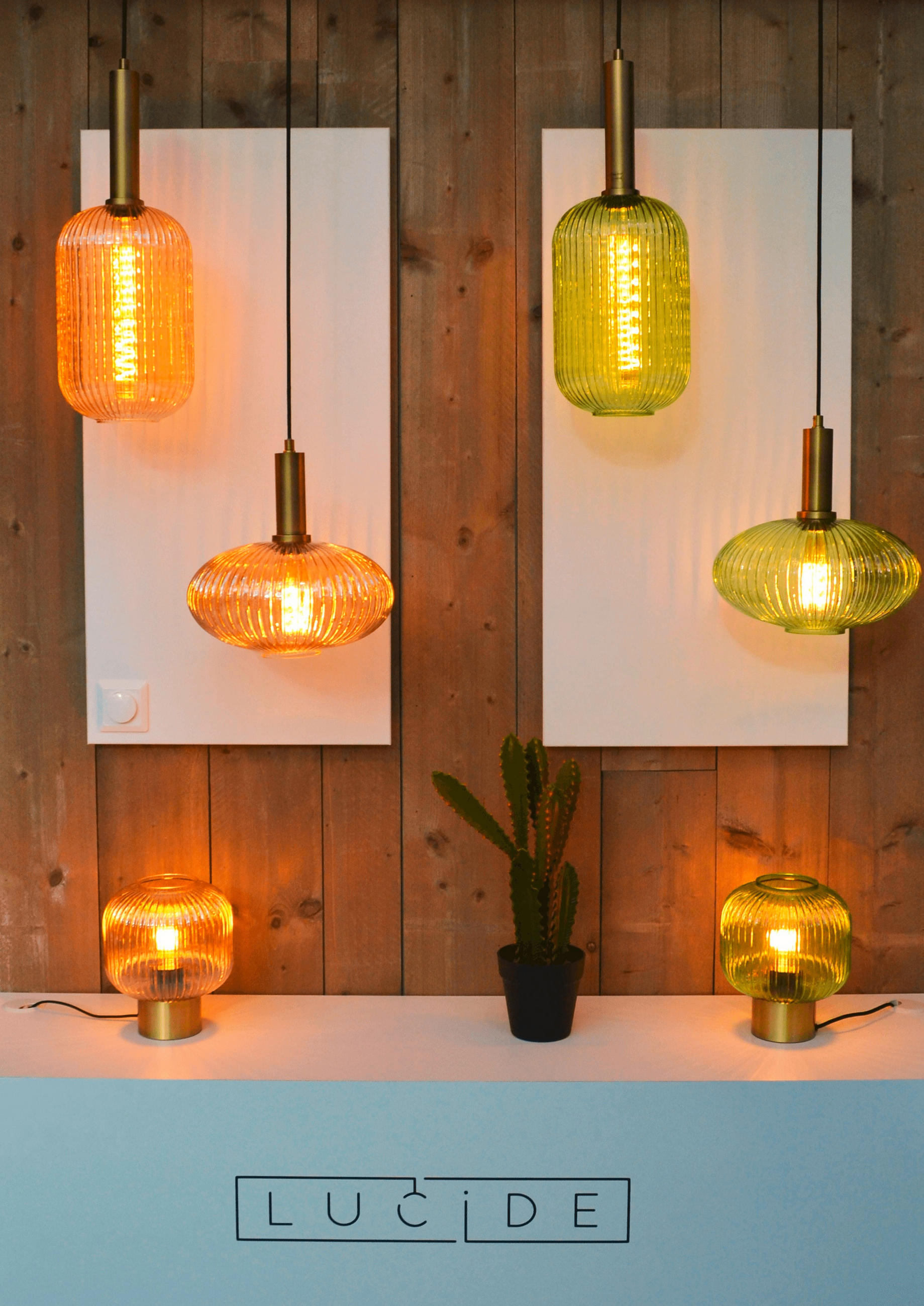 Thumbnail - Lucide Hängeleuchte Maloto, Grün, Glas, zylindrisch,zylindrisch, 150 cm, RoHS, Reach, höhenverstellbar, Lampen & Leuchte...