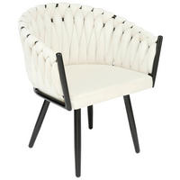 DETSKÉ KRESLO  - krémová, Basics, textil (49/55,5/42,5cm) - Jimmylee