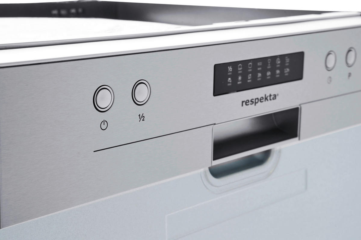 GESCHIRRSPÜLER GSP60TIDM  - Edelstahlfarben/Weiß, Trend, Metall (59,8/81,5/57cm) - Respekta