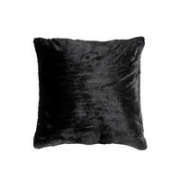 OKRASNA BLAZINA  HEAVEN    48/48 cm         - črna, Basics, tekstil (48/48cm)