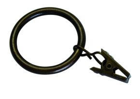 PRSTEN S KVAČICOM metal - brončane boje, Basics, metal (3.05X3.83cm) - Gardinia
