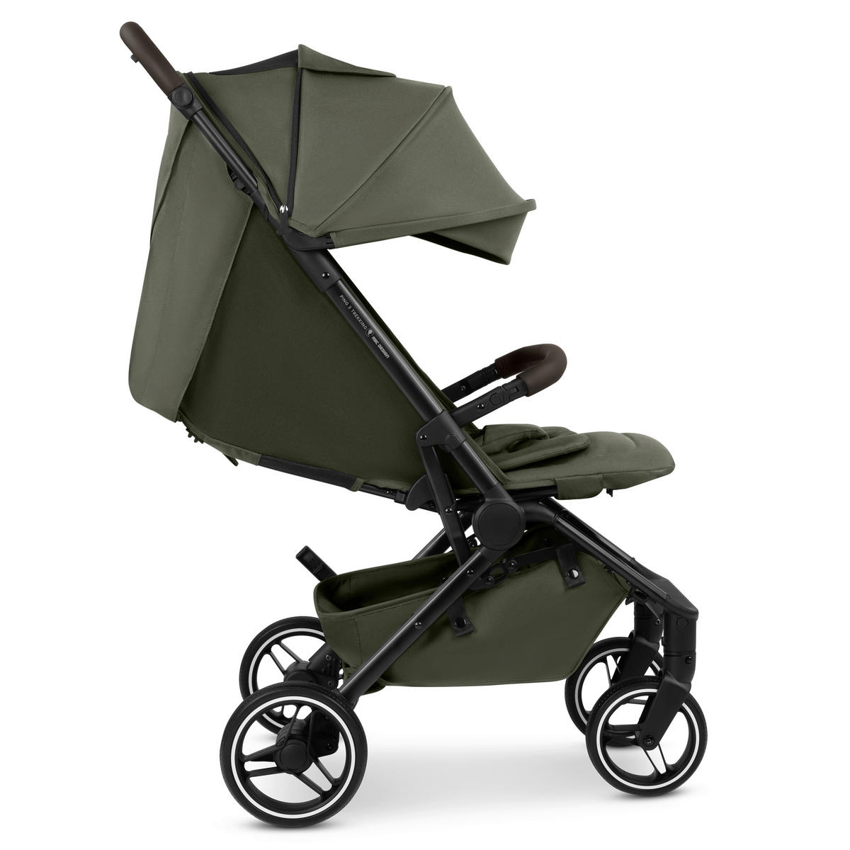 BUGGY Ping 3 Trekking  - Schwarz/Olivgrün, Basics, Textil/Metall (50,5/108/81cm) - ABC Design