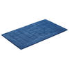 Badteppich 67 x 120 67/120 cm Dunkelblau  - Dunkelblau, Basics, Kunststoff/Textil (67/120cm) - Vossen