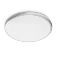 LED-DECKENLEUCHTE 34,7/6,8 cm   - Silberfarben, KONVENTIONELL, Kunststoff (34,7/6,8cm) - Philips