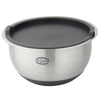 MISA NA MIEŠANIE,  20 cm  - tmavosivá, Basics, kov/plast (20cm) - Dr.Oetker
