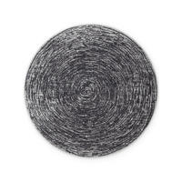 WEBTEPPICH 120 cm Gloria Grau rund  - Grau, Design, Kunststoff/Textil (120cm) - Hanse Home