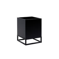 BLUMENSTÄNDER Metall  - Schwarz, Basics, Metall (32/32/40cm)