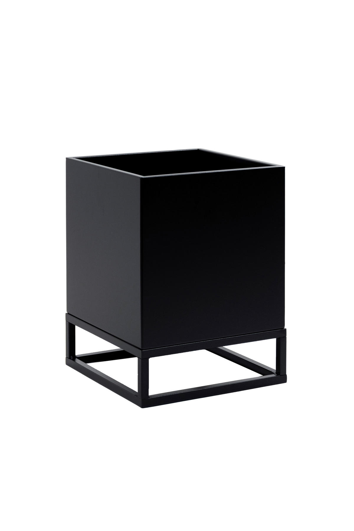 BLUMENSTÄNDER Metall  - Schwarz, Basics, Metall (32/32/40cm)