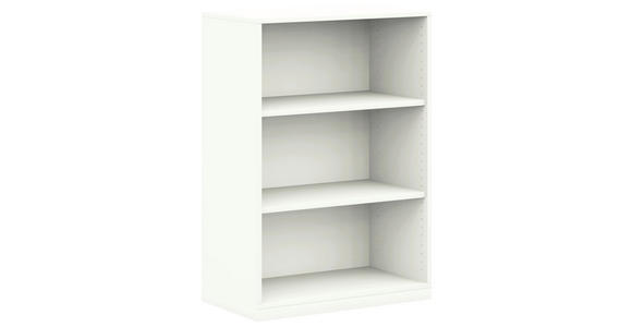 AKTENREGAL Weiß - Weiß, Design, Holzwerkstoff (80/112,5/40cm) - Moderano