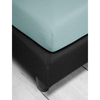 SPANNBETTTUCH Jersey  - Grün, Basics, Textil (90-100/200-220cm) - Irisette