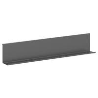 REGALNI ELEMENT 225/12/20 cm črna  - črna, Basics, kovina (225/12/20cm) - Visiona
