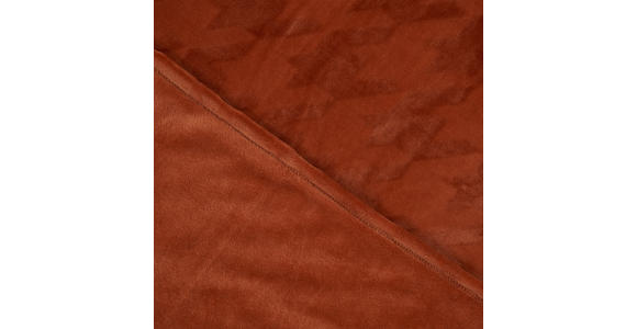 DECKE 150/200 cm - Cognac, Basics, Textil (150/200cm) - Novel
