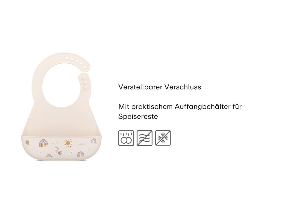 LÄTZCHEN Mio  - Salbeigrün/Multicolor, Basics, Kunststoff (21/29.8/3.6cm) - Mepal