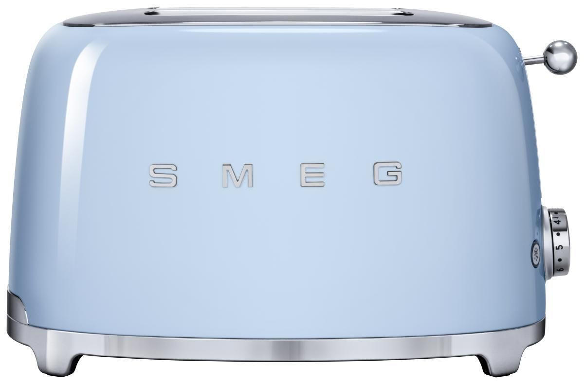 TOASTER 50´s Style  - Hellblau, Basics, Metall (31/19,8/19,5cm) - SMEG