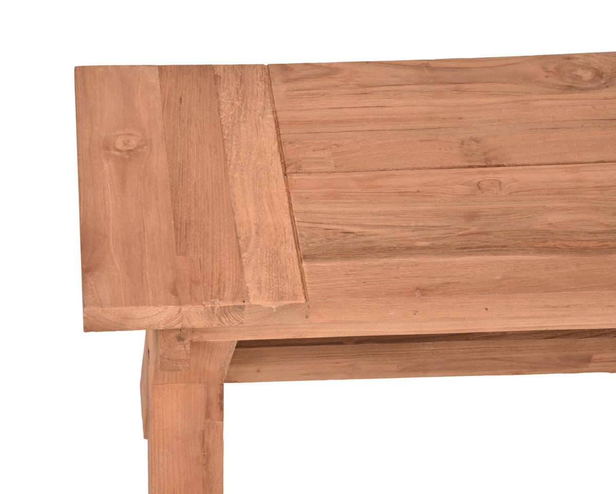 GARTENBANK 35/48/200 cm  in Braun  - Braun, Basics, Holz (35/48/200cm) - Gardenson