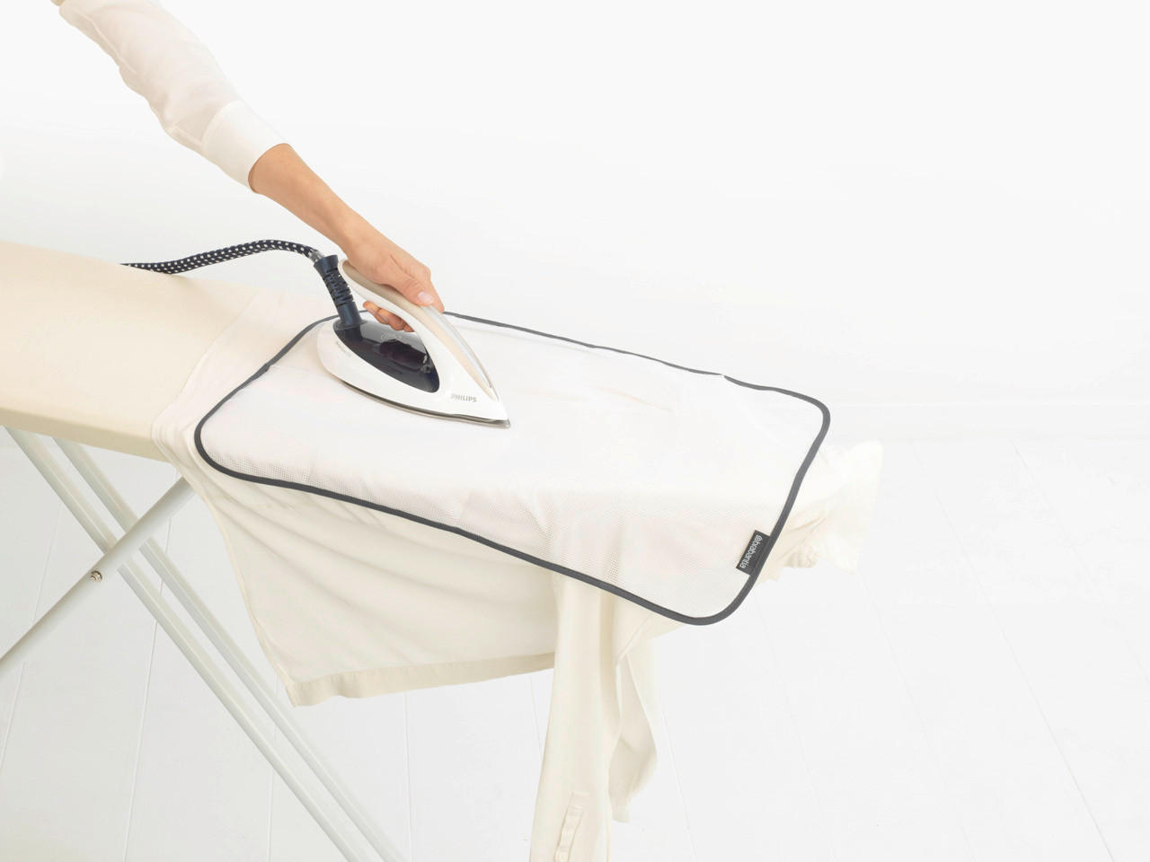 WÄSCHENETZ  - Weiss, Basics, Kunststoff (39.5/0.3/59.5cm) - Brabantia