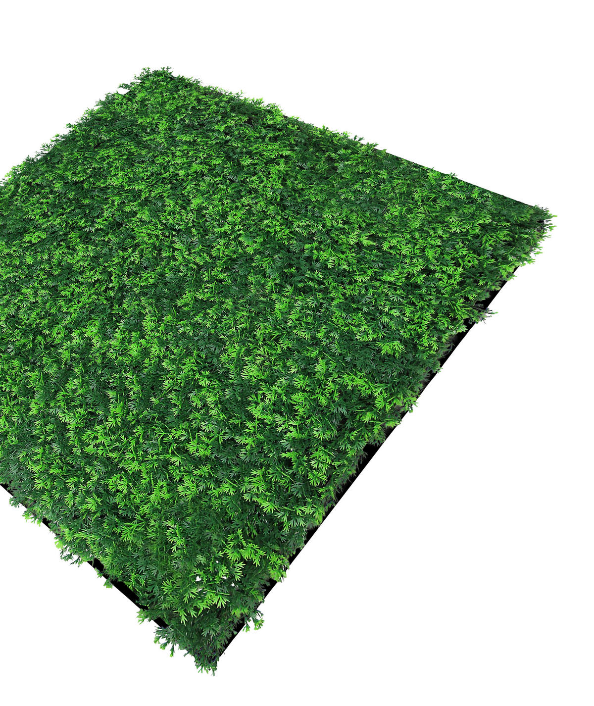AKUSTIKPANEEL Modular Wall System Design Flora  - Hellgrün, KONVENTIONELL, Kunststoff (52/52cm) - Jangal