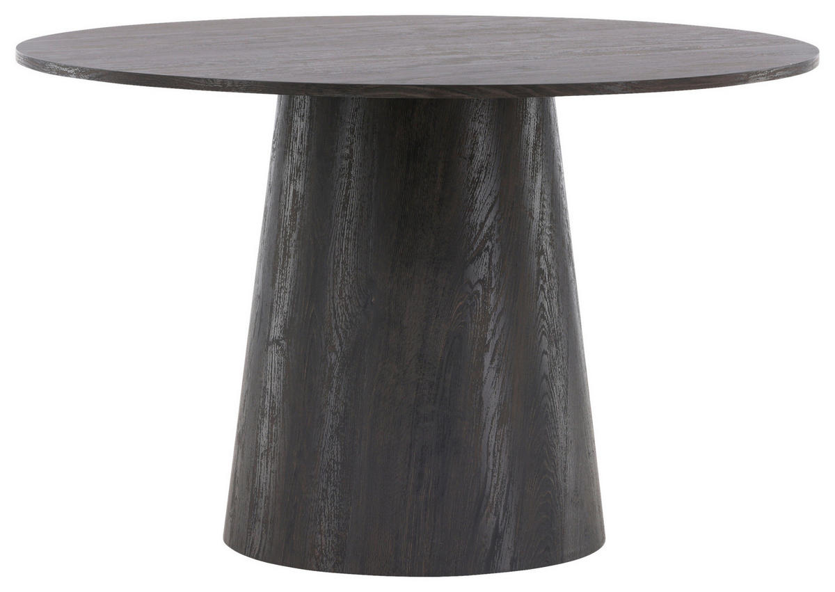 ESSTISCH in Holz 120/120/75 cm  - Schwarz/Braun, Design, Holz (120/120/75cm) - Livetastic