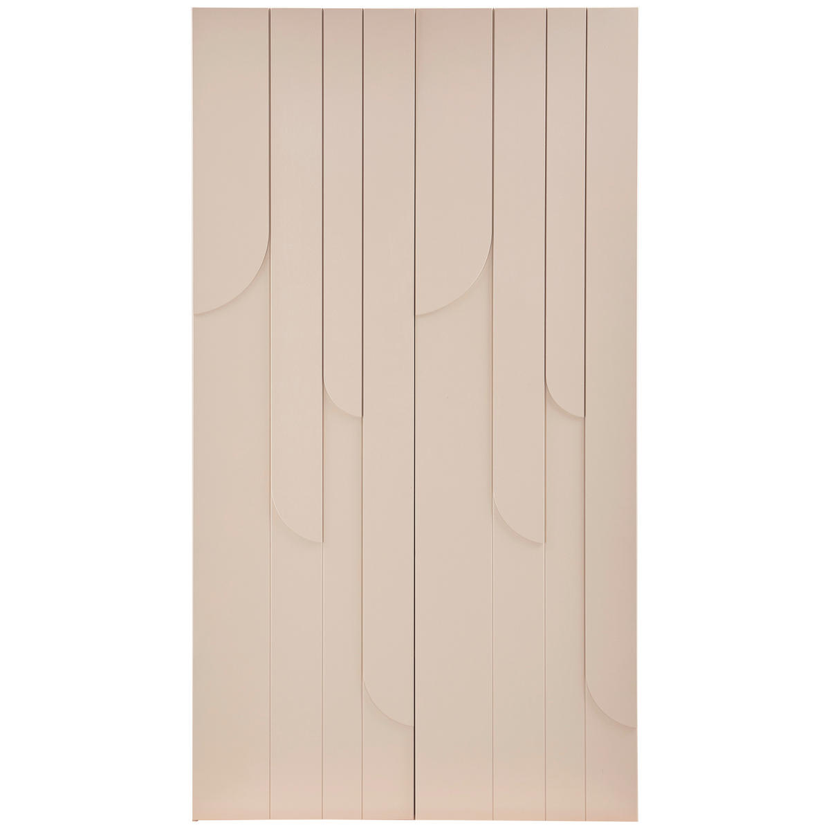 GARDEROBENSCHRANK Rain  in 110/200/57 cm  - Hellgrau, Design, Holz (110/200/57cm) - Livetastic