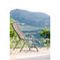 GARTENKLAPPSESSEL Polywood® Aluminium Graphitfarben, Grau - Graphitfarben/Grau, Design, Kunststoff/Textil (71/107,5/59cm) - STERN
