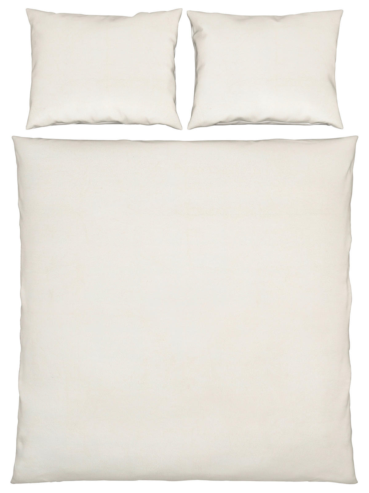BETTWÄSCHE TEDDY Samt, Teddystoff 200/200 cm  - Creme, Basics, Textil (200/200cm) - Esposa