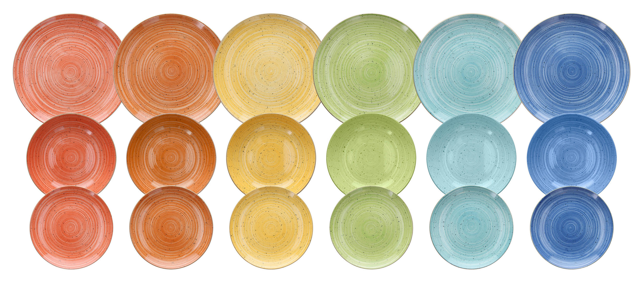 Kombiservice Madison Keramik 6 Personen Multicolor