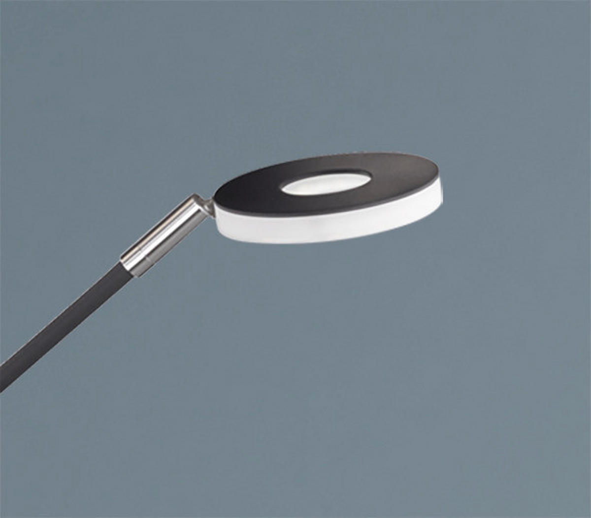 LED-STEHLEUCHTE 25/150 cm    - Schwarz, Basics, Metall (25/150cm) - Fischer & Honsel
