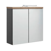 OMARA Z OGLEDALOM 70/66.8/22 cm  - Moderno, leseni material (70/66.8/22cm) - Xora