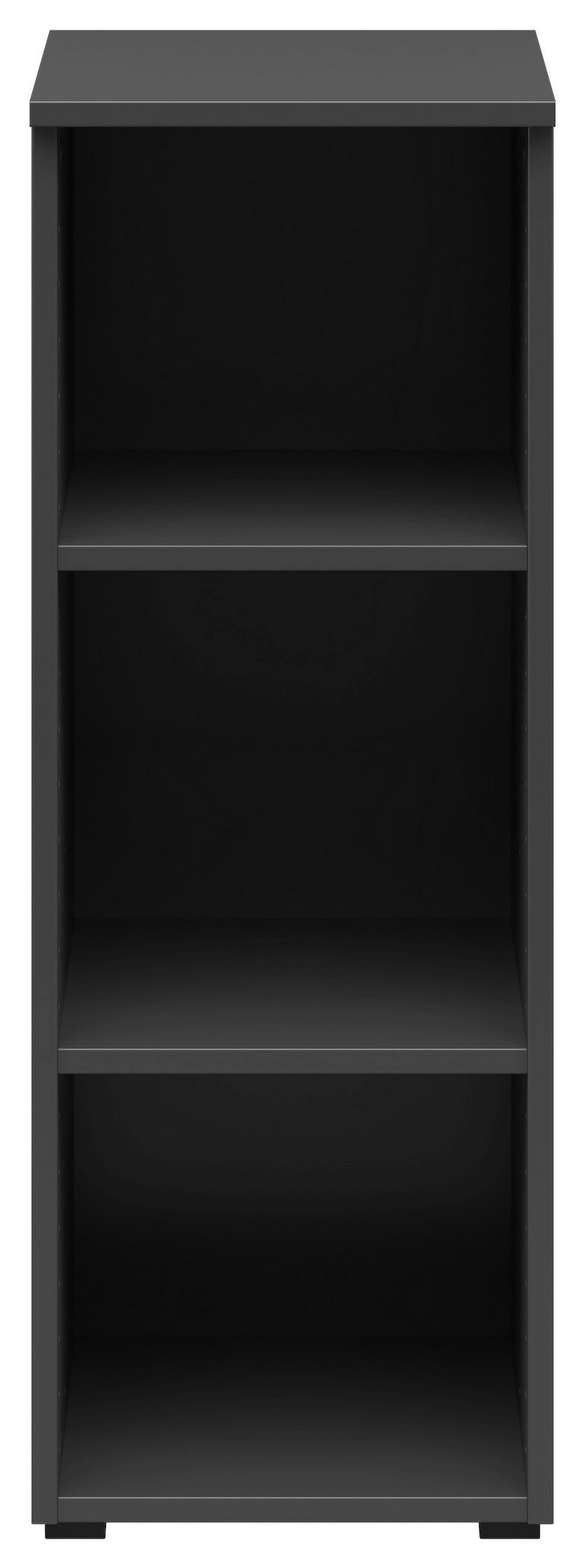 ETAJERĂ  30/83/40 cm grafit  - grafit/antracit, Modern, plastic/material pe bază de lemn (30/83/40cm) - Carryhome