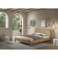 BETT 180/200 cm  in Eichefarben  - Eichefarben, MODERN, Holz/Holzwerkstoff (180/200cm) - MID.YOU