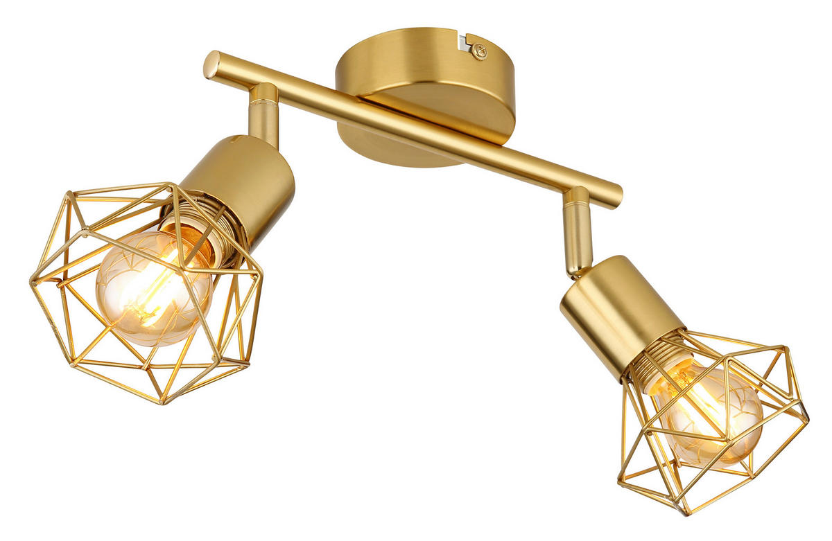 REFLEKTOR     22/8/19 cm          - zlate barve, Design, kovina (22/8/19cm) - Globo