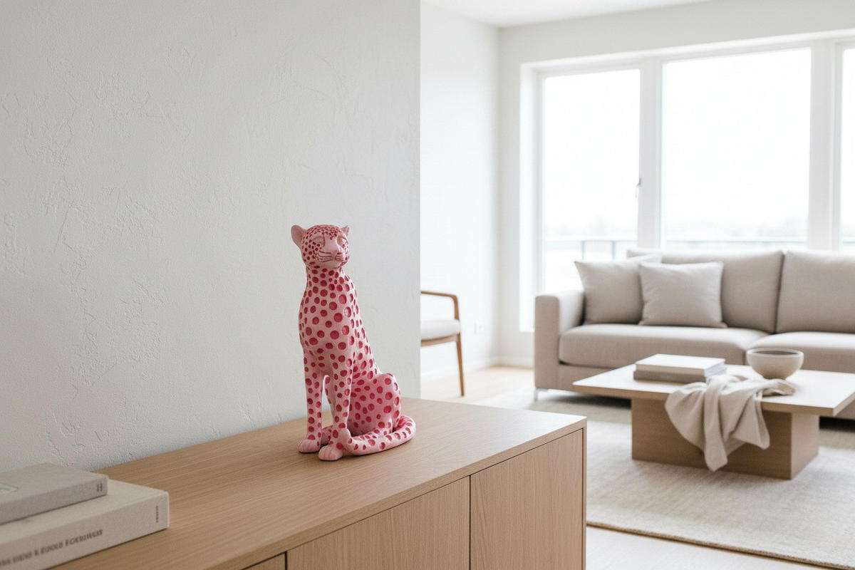 DEKOLEOPARD - Rosa, Basics, Kunststoff (10,5/26/19cm)