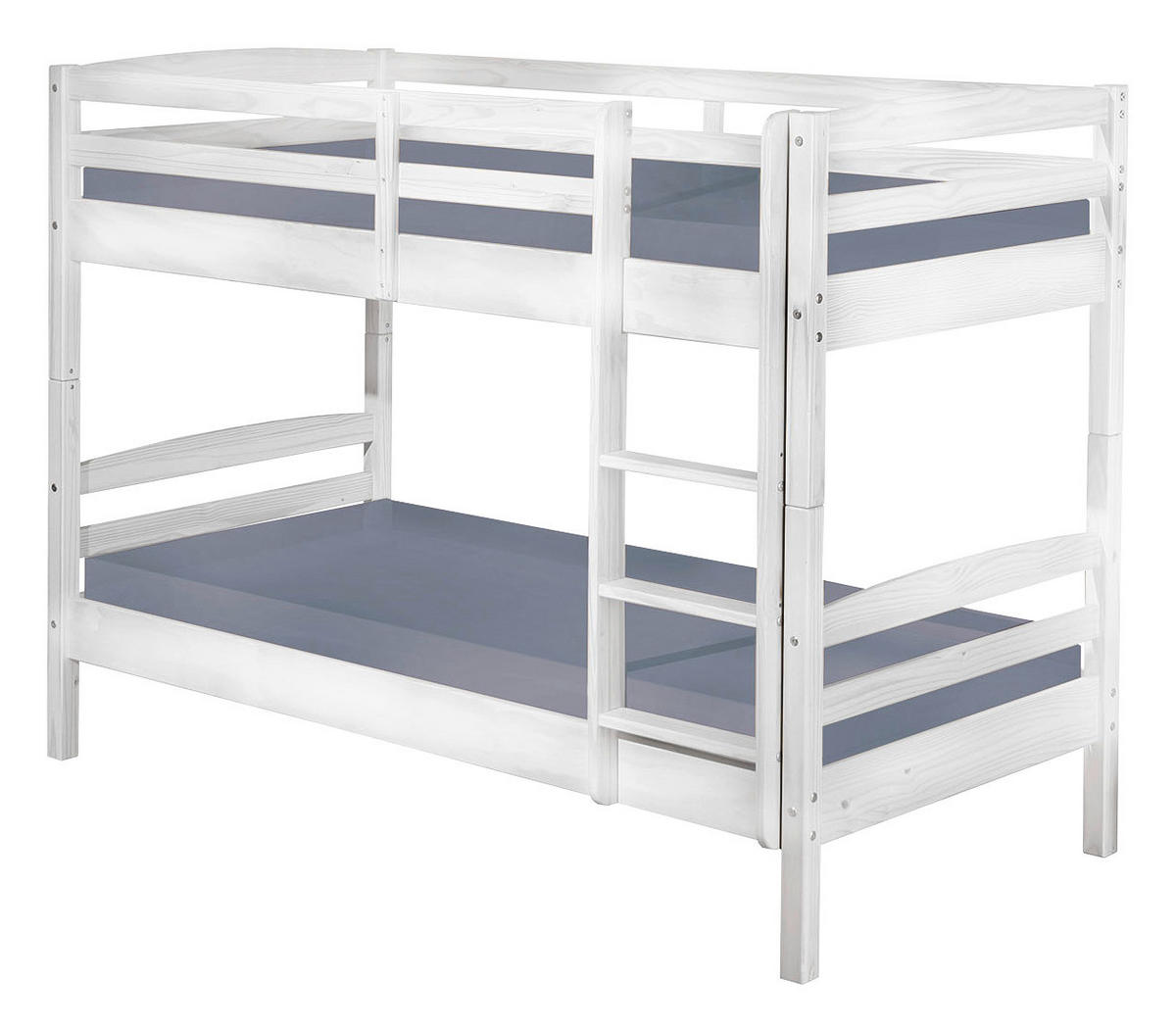 ETAGENBETT - Weiß, KONVENTIONELL, Holz (90/200cm) - Livetastic