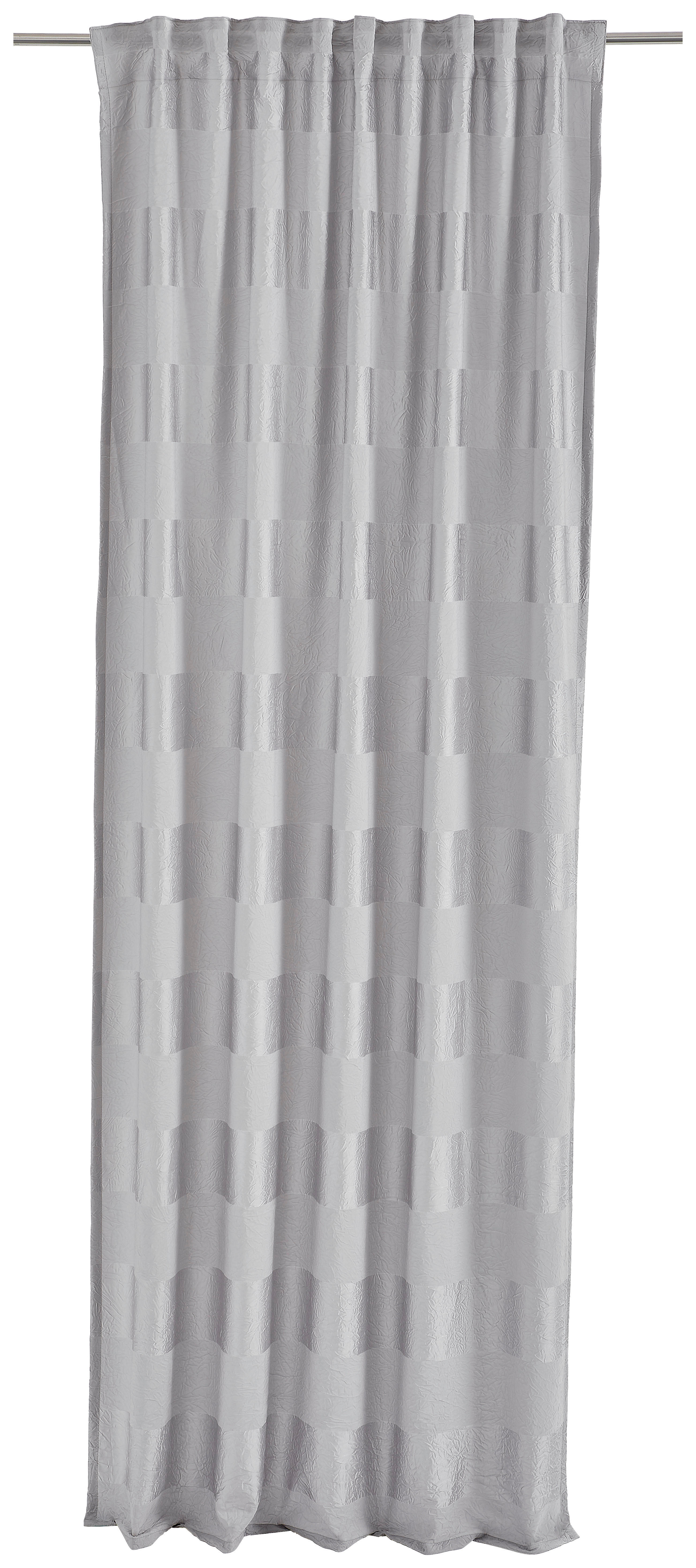 FERTIGVORHANG GISBORNE blickdicht 135/245 cm   - Silberfarben, Basics, Textil (135/245cm) - Esposa