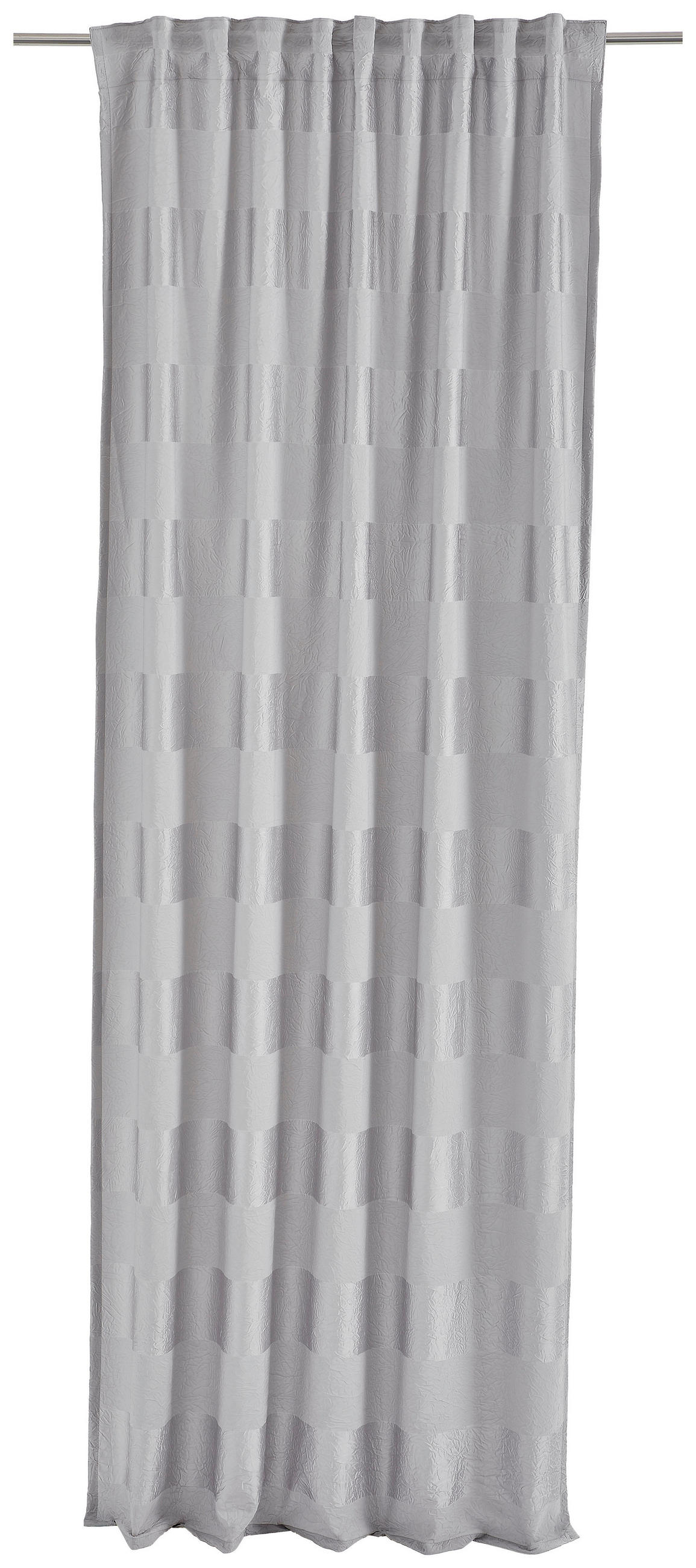 FERTIGVORHANG GISBORNE blickdicht 135/245 cm - Silberfarben, Basics, Textil (135/245cm) - Esposa