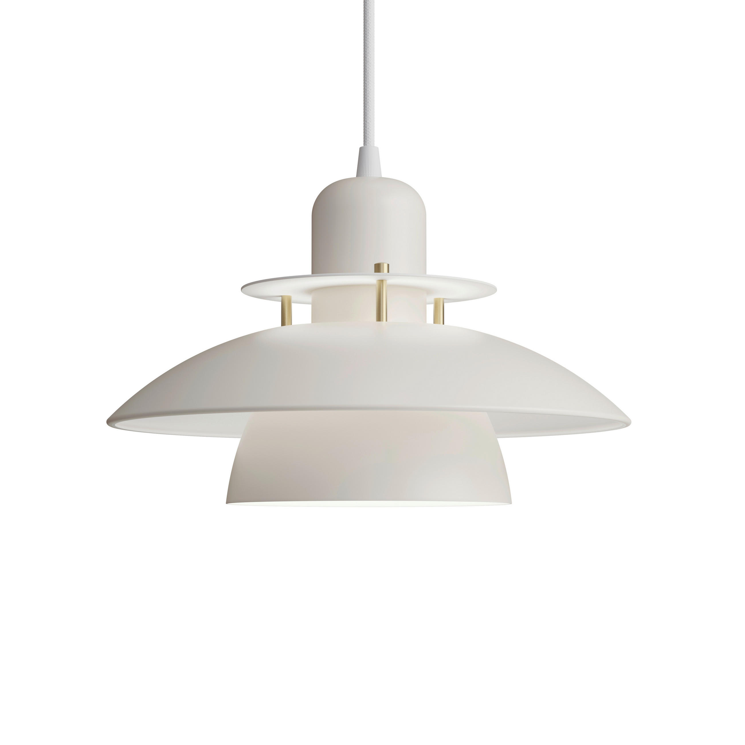 HÄNGELEUCHTE Primus IV 28/150 cm   - Weiß, KONVENTIONELL, Metall (28/150cm) - Belid