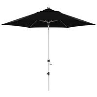 SONNENSCHIRM 280 cm Schwarz  - Silberfarben/Schwarz, Basics, Textil/Metall (280/280cm) - Doppler