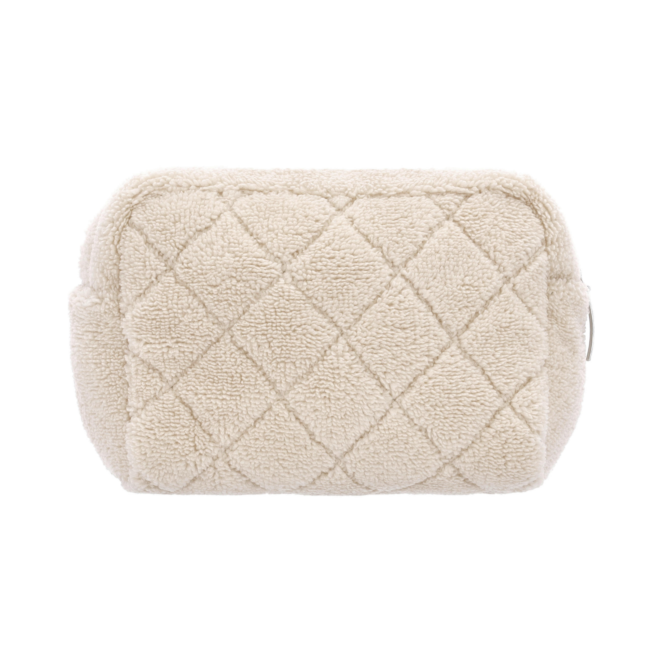 KOZMETIKAI TÁSKA - bézs, Basics, textil - Vossen