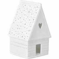DEKOHAUS - Weiss, Basics, Keramik (12/11/15,5cm)