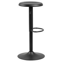 BARHOCKER in Schwarz  - Schwarz, Basics, Metall (40/82/40cm)