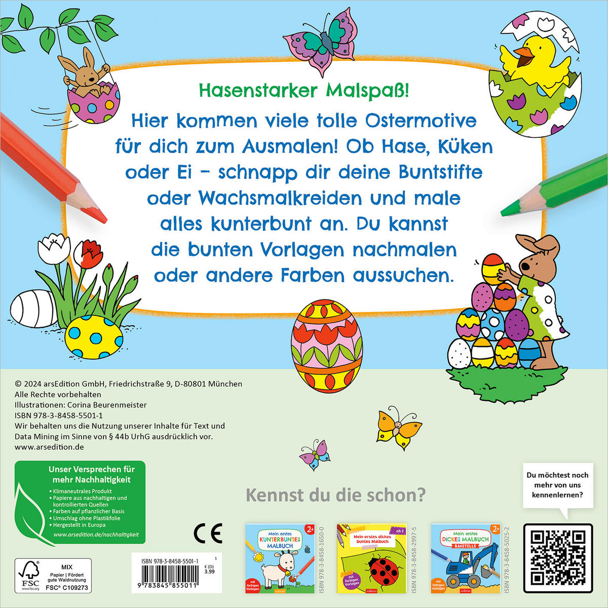 MALBUCH  - Multicolor, Basics, Papier (20,8/20,8/1cm)