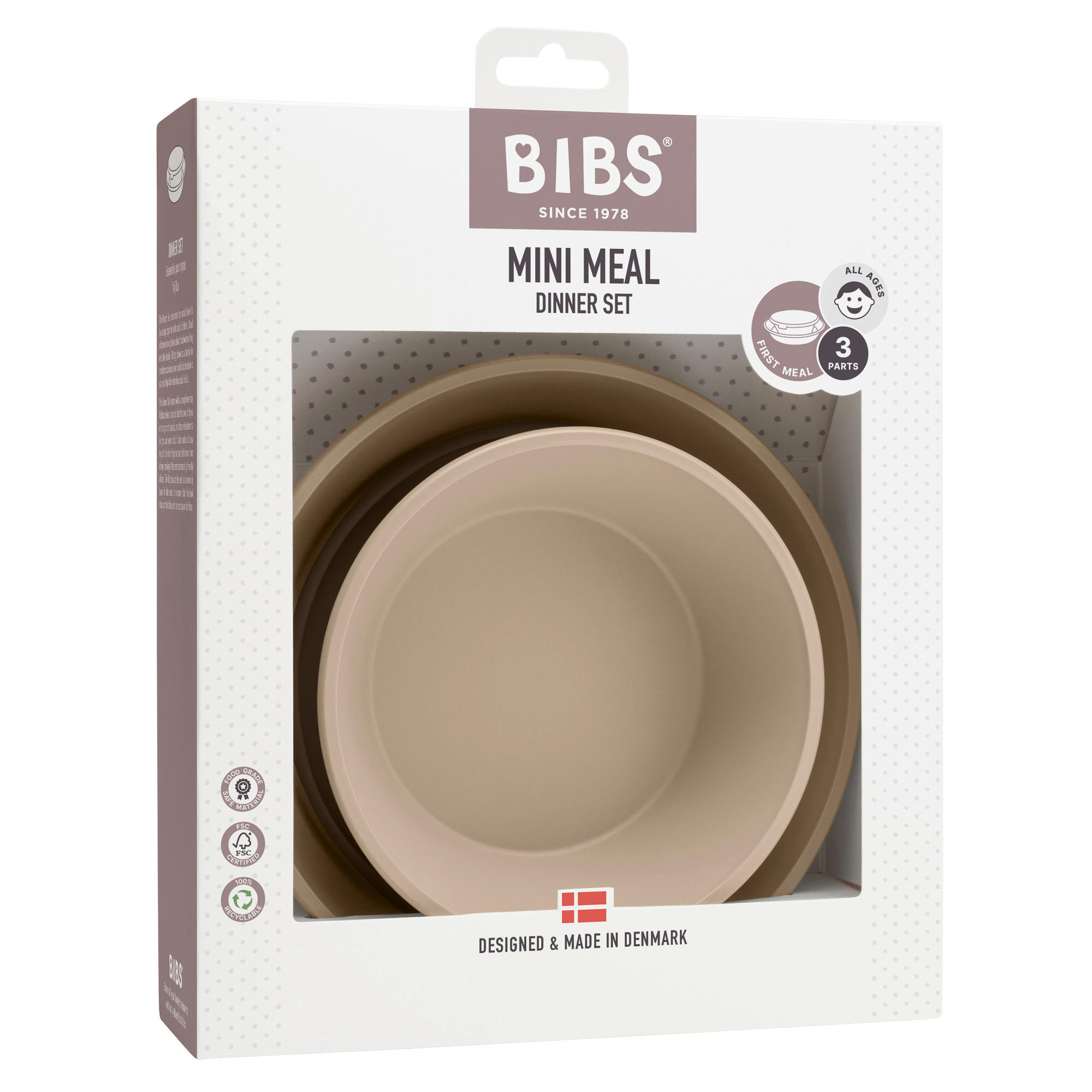 KINDERGESCHIRRSET  - Rosa, Trend, Kunststoff (21,4/24,9/6cm)