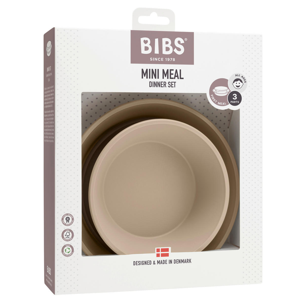 KINDERGESCHIRRSET  - Basics (21,4/24,9/6cm)