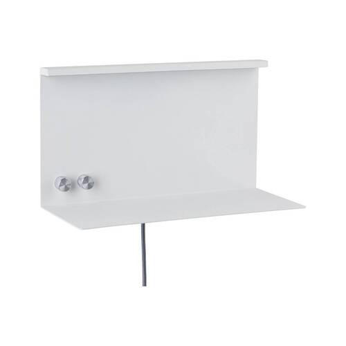 LED-WANDLEUCHTE Jarina 35/20 cm   - Weiß, Design, Metall (35/20cm) - Paulmann